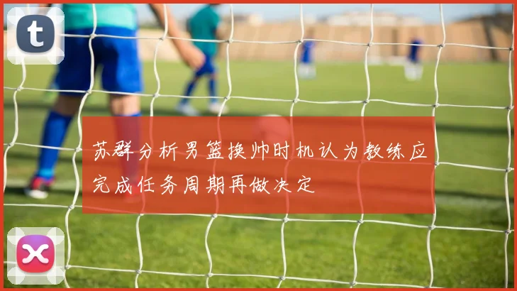 苏群分析男篮换帅时机认为教练应完成任务周期再做决定